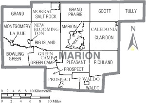 Marion County Richland Township Map